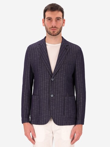 Distretto12 Regular Fit Sakko 'Emert' in Blau: Vorderseite