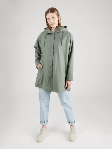 ROXY Přechodný kabát 'RAIN DANCE' – zelená: přední strana