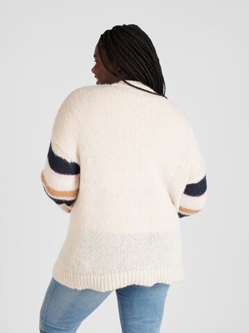 Cardigan 'CHOCA' EVOKED en blanc