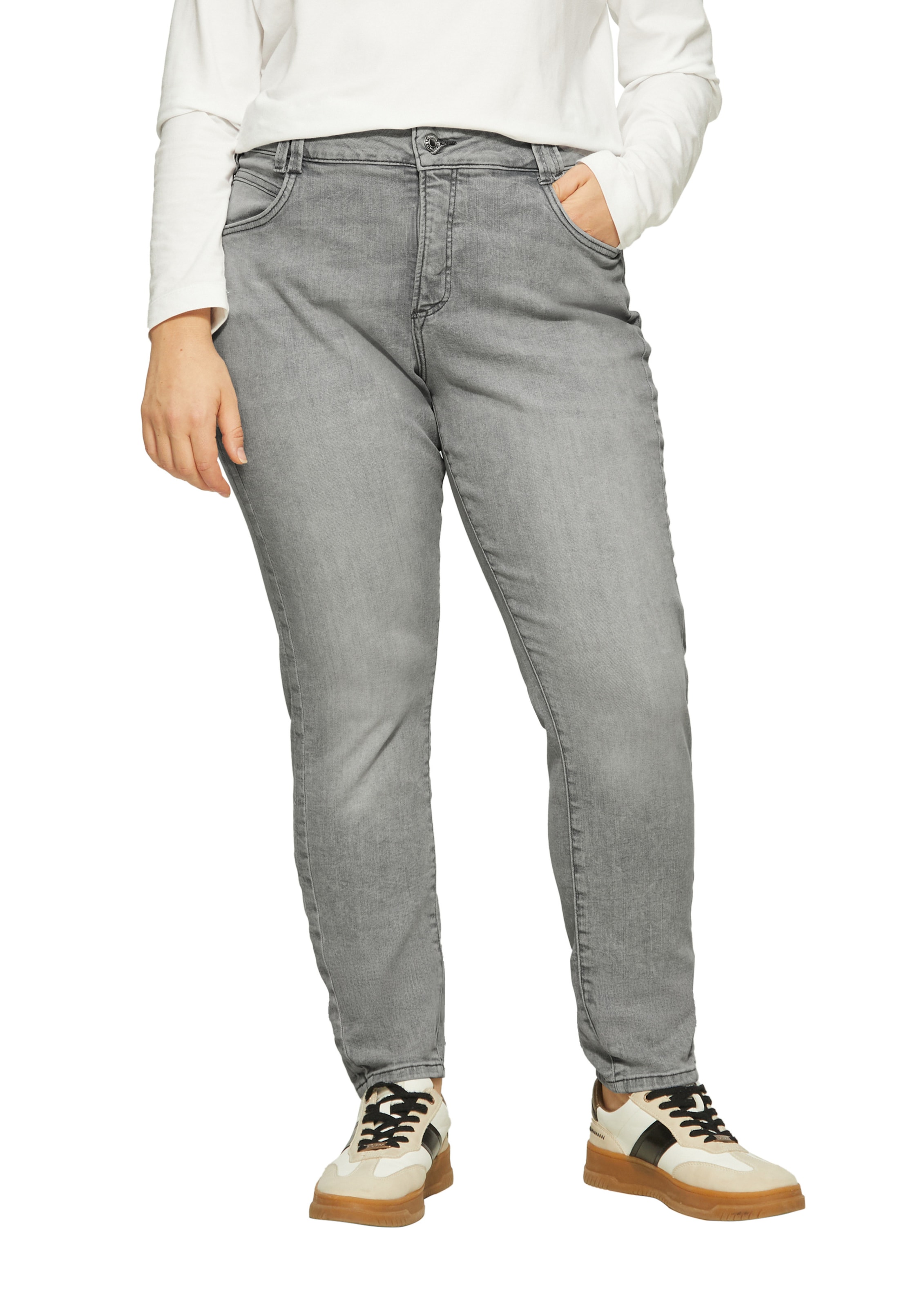 Coupe slim Jean s.Oliver Red Label Plus en gris