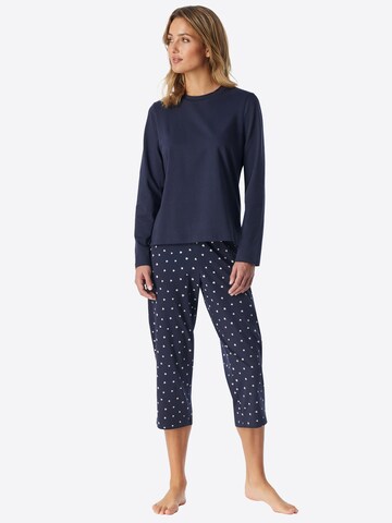 Chemise de nuit ' Mix Relax ' SCHIESSER en bleu