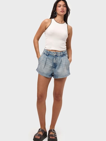Loosefit Jean 'MINI DENIM SHORT' IT'S BASIC en bleu