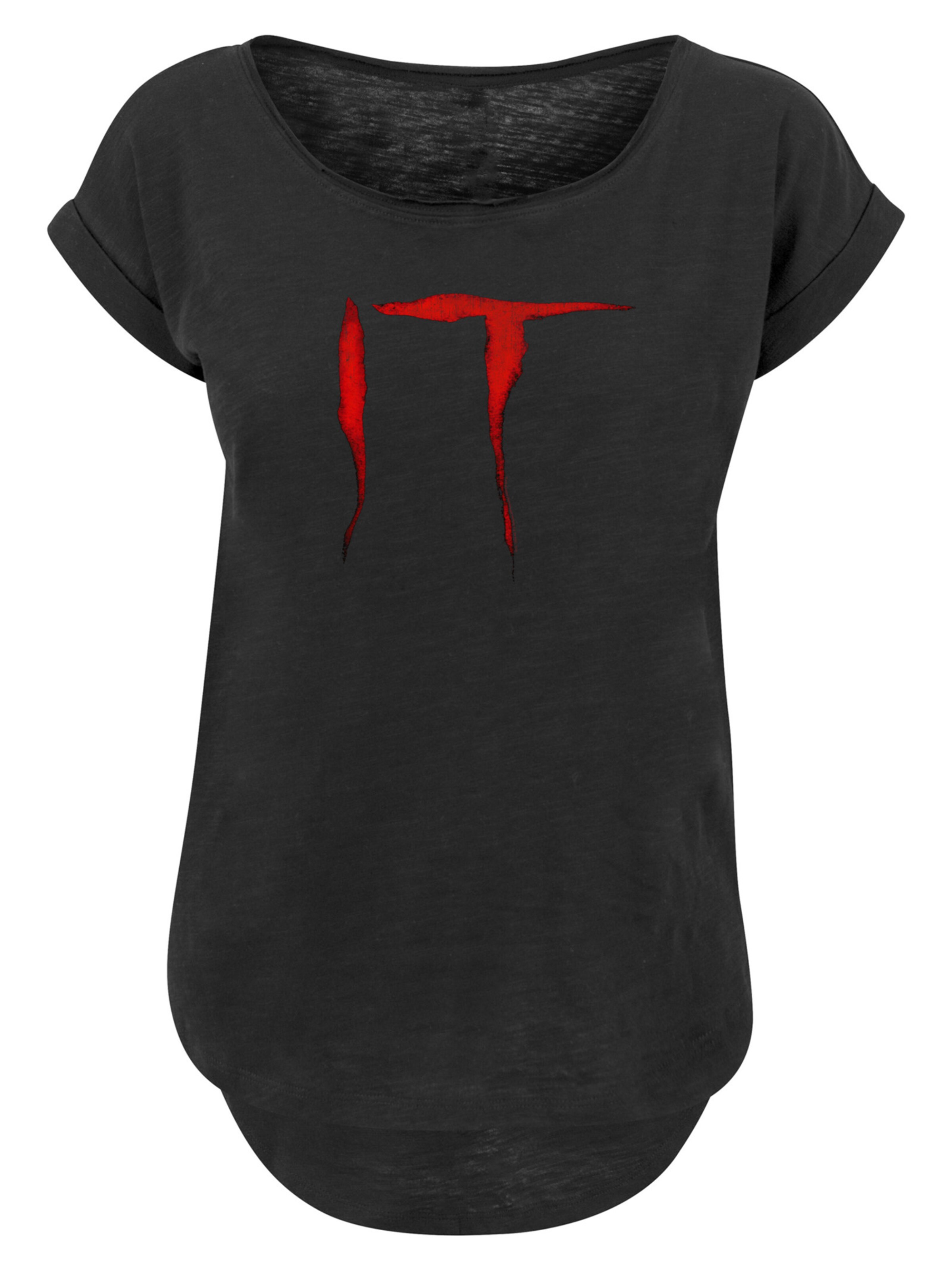 T-shirt 'IT Film Stephen King' F4NT4STIC en noir : devant