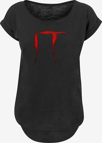 F4NT4STIC Shirt 'IT Film Stephen King' in Black: front