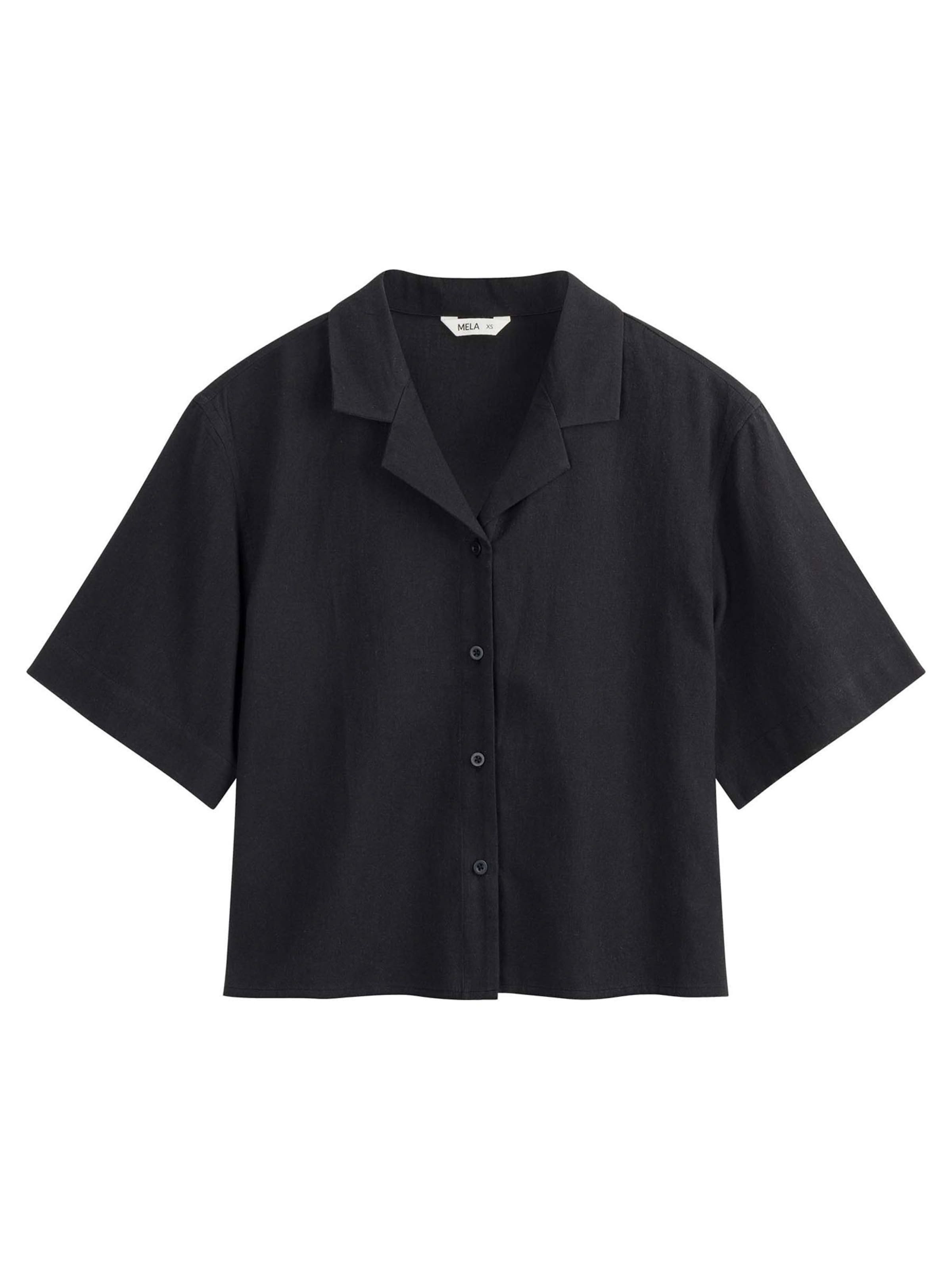 Bluză 'Tavleen' de la MELA pe negru: față