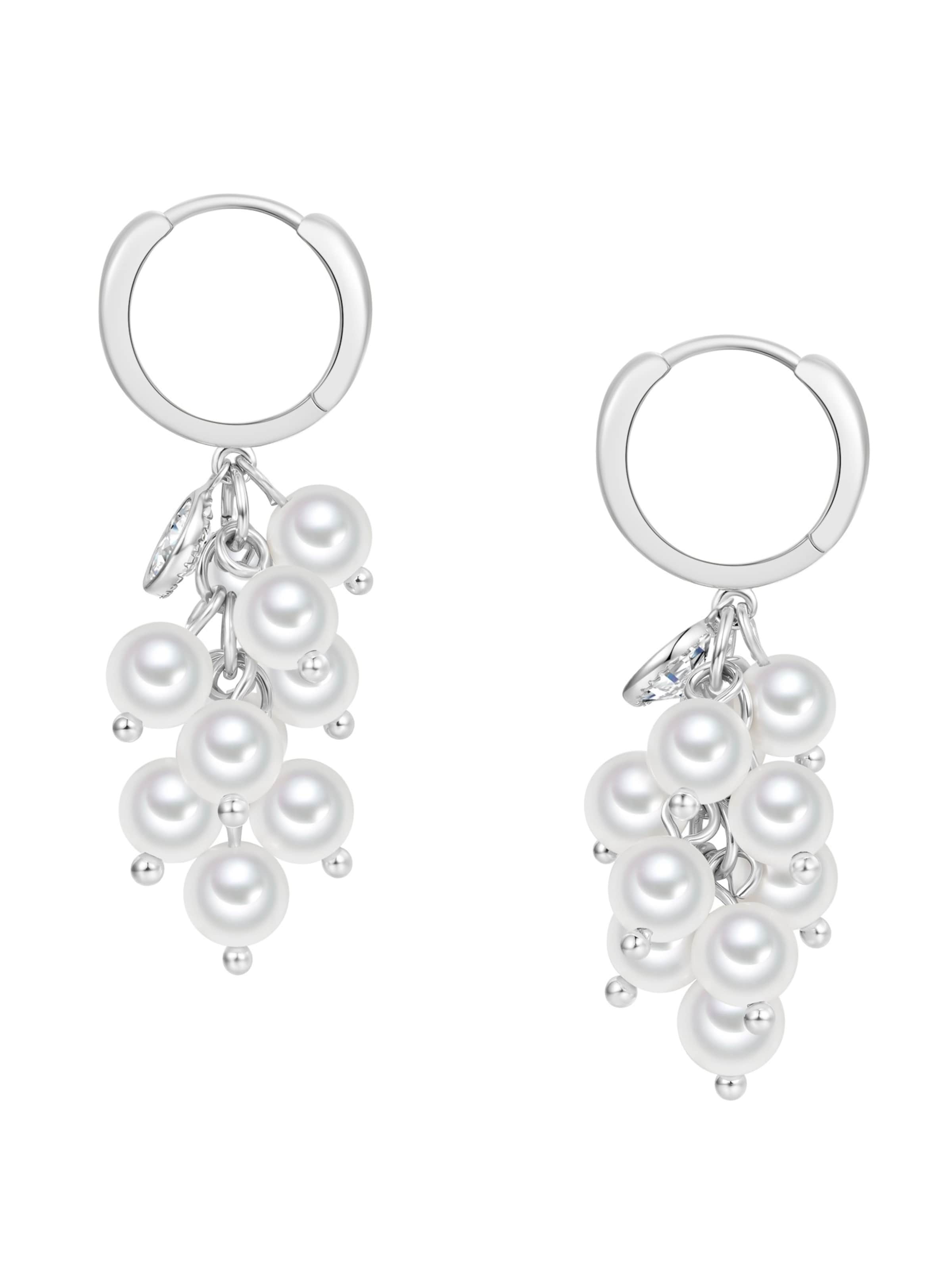 Orecchini di Lulu & Jane in bianco