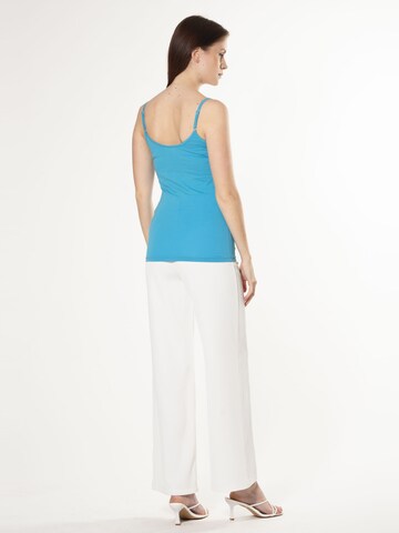 Influencer Top in Blue