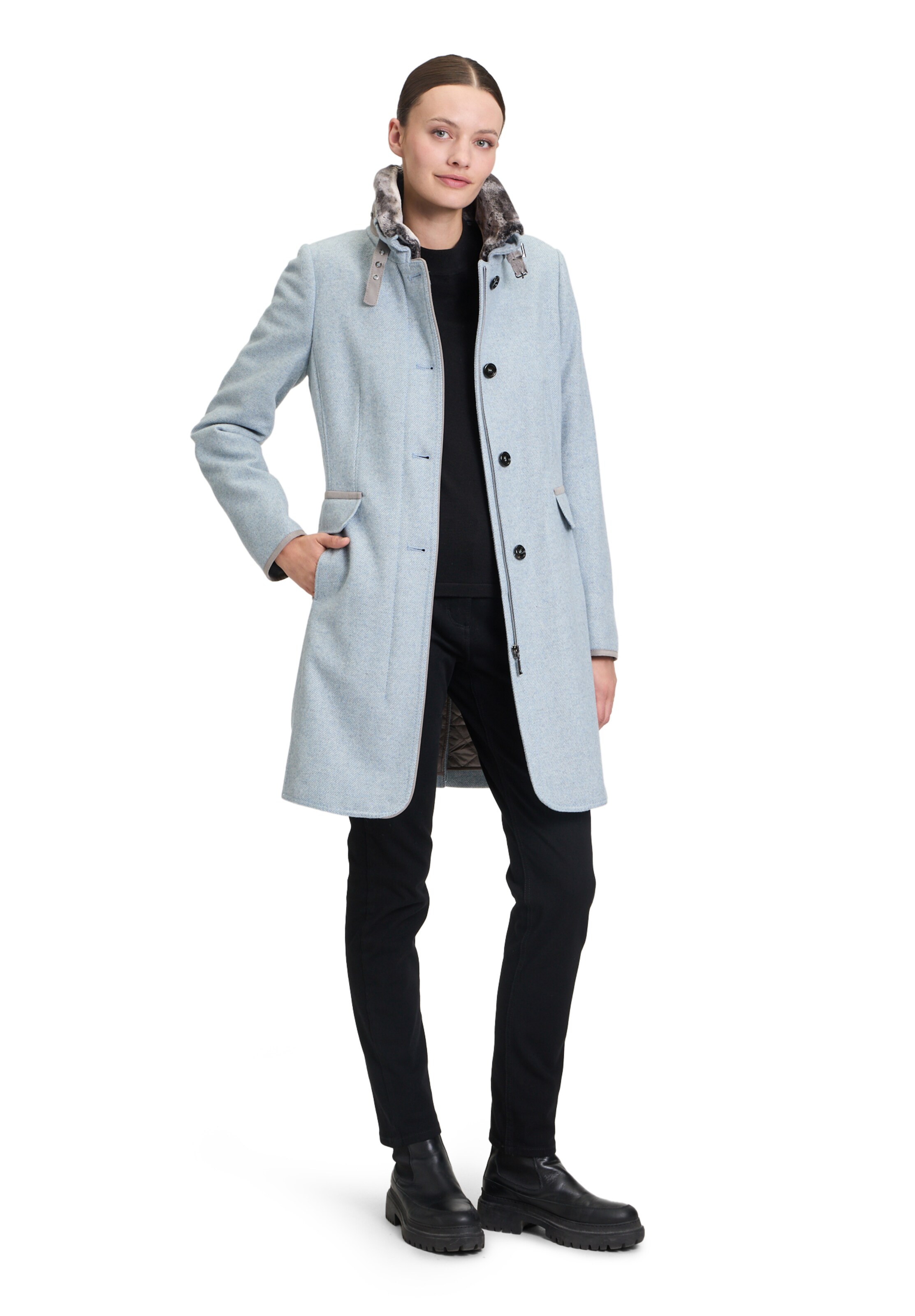 GIL BRET Tussenmantel in Blauw