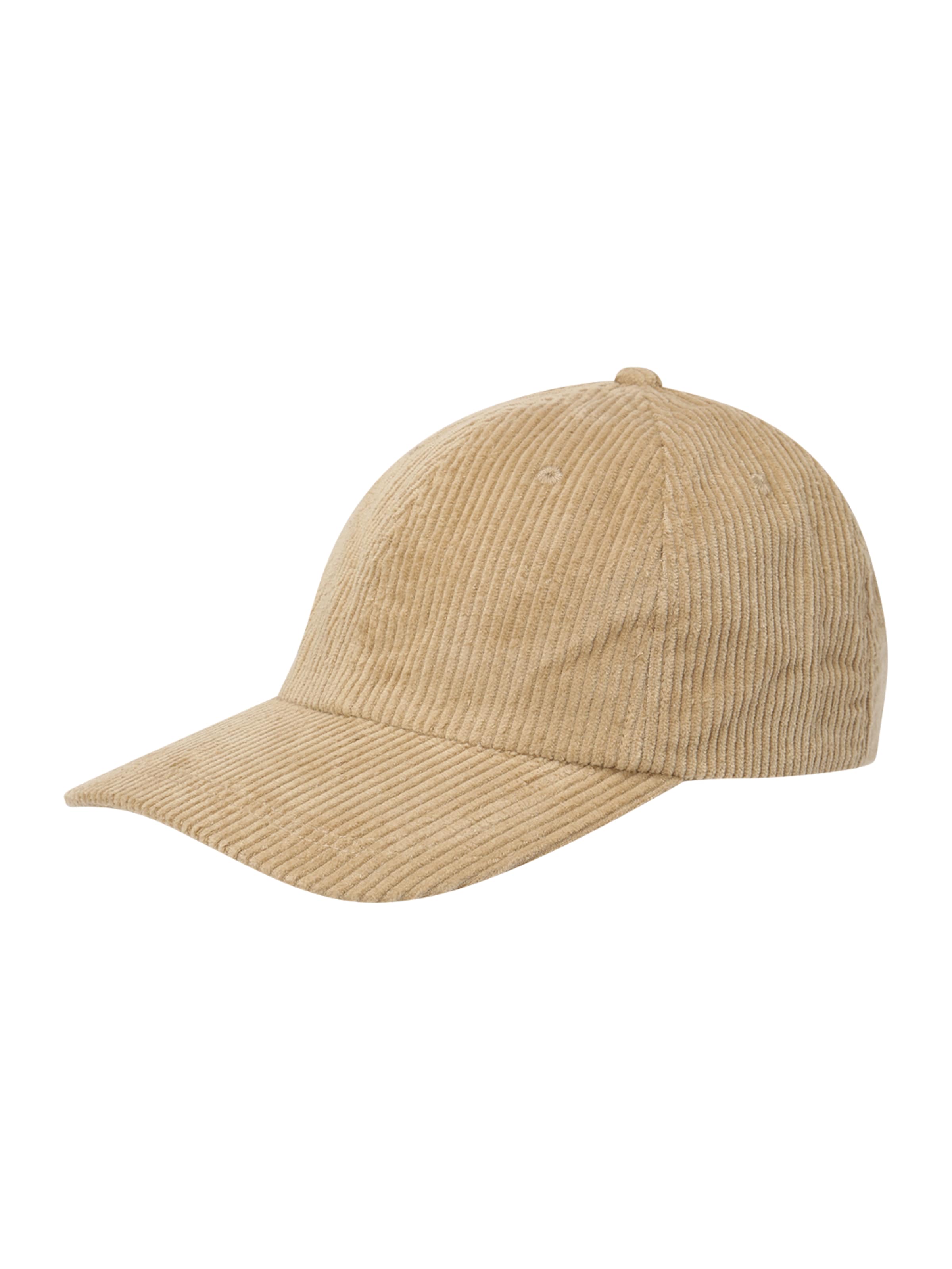 DAN FOX APPAREL Cap 'Ensar' in Beige: front