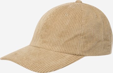 DAN FOX APPAREL - Gorra 'Ensar' en beige: frente