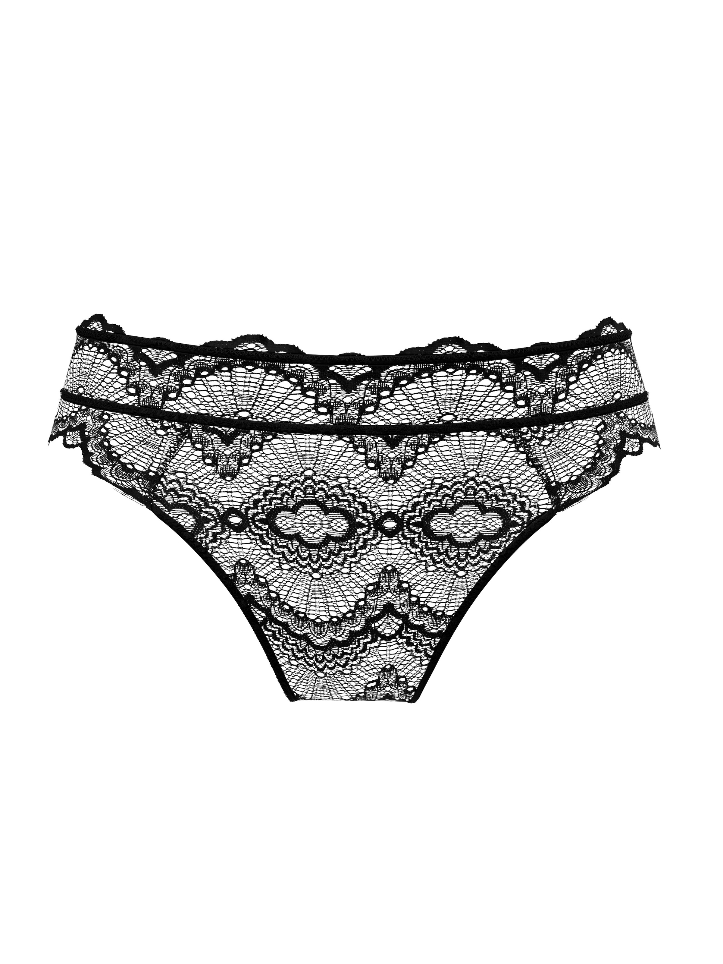 Slip di CALIDA in nero: frontale