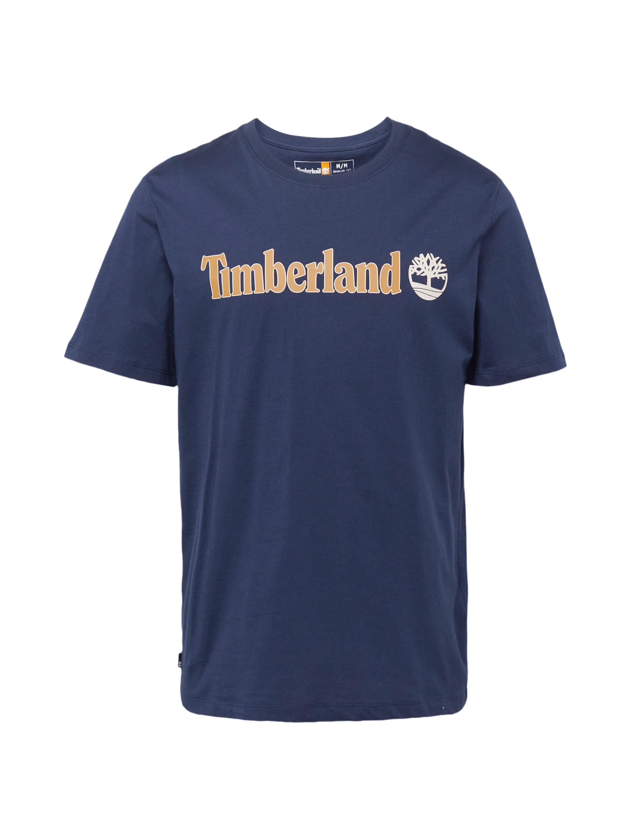 TIMBERLAND T-shirt i blå: framsida