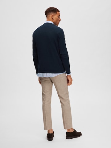 SELECTED HOMME Pullover 'Lake' in Blau