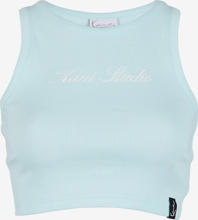 Palaidinė be rankovių iš Karl Kani, spalva – turkio spalva, Prekių apžvalga