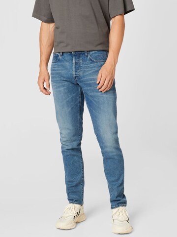G-Star RAW Tapered Jeans i blå: framsida