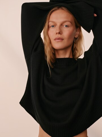 ABOUT YOU x Marie von Behrens Sweater 'Gwen' in Black