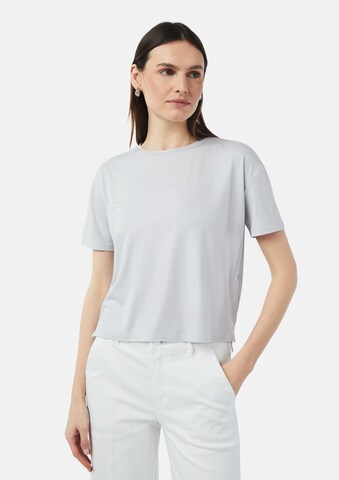 comma casual identity Shirt in Grau: Vorderseite