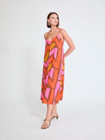 Lola Casademunt - Vestido en Mezcla de colores: frente