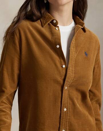 Polo Ralph Lauren Blouse '14 WALE' in Brown