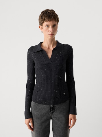 MOS MOSH Pullover 'MMRonika' in Schwarz