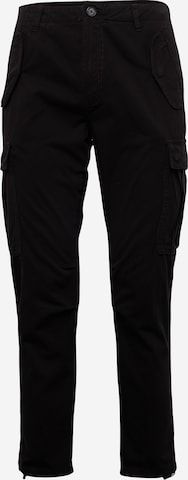 Regular Pantalon cargo 'Jolan' Redefined Rebel en noir : devant