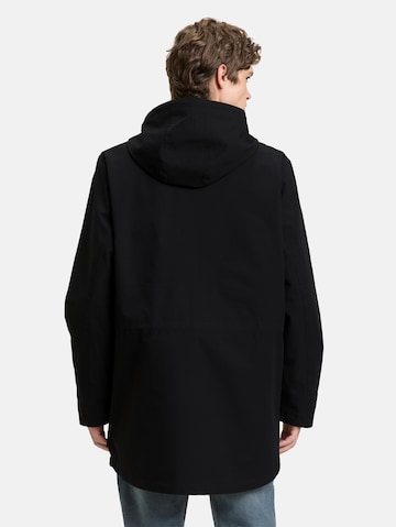 TOM TAILOR DENIM Between-seasons coat in Black