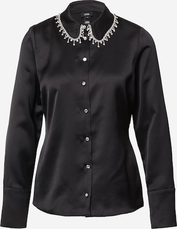 River Island - Blusa en negro: frente