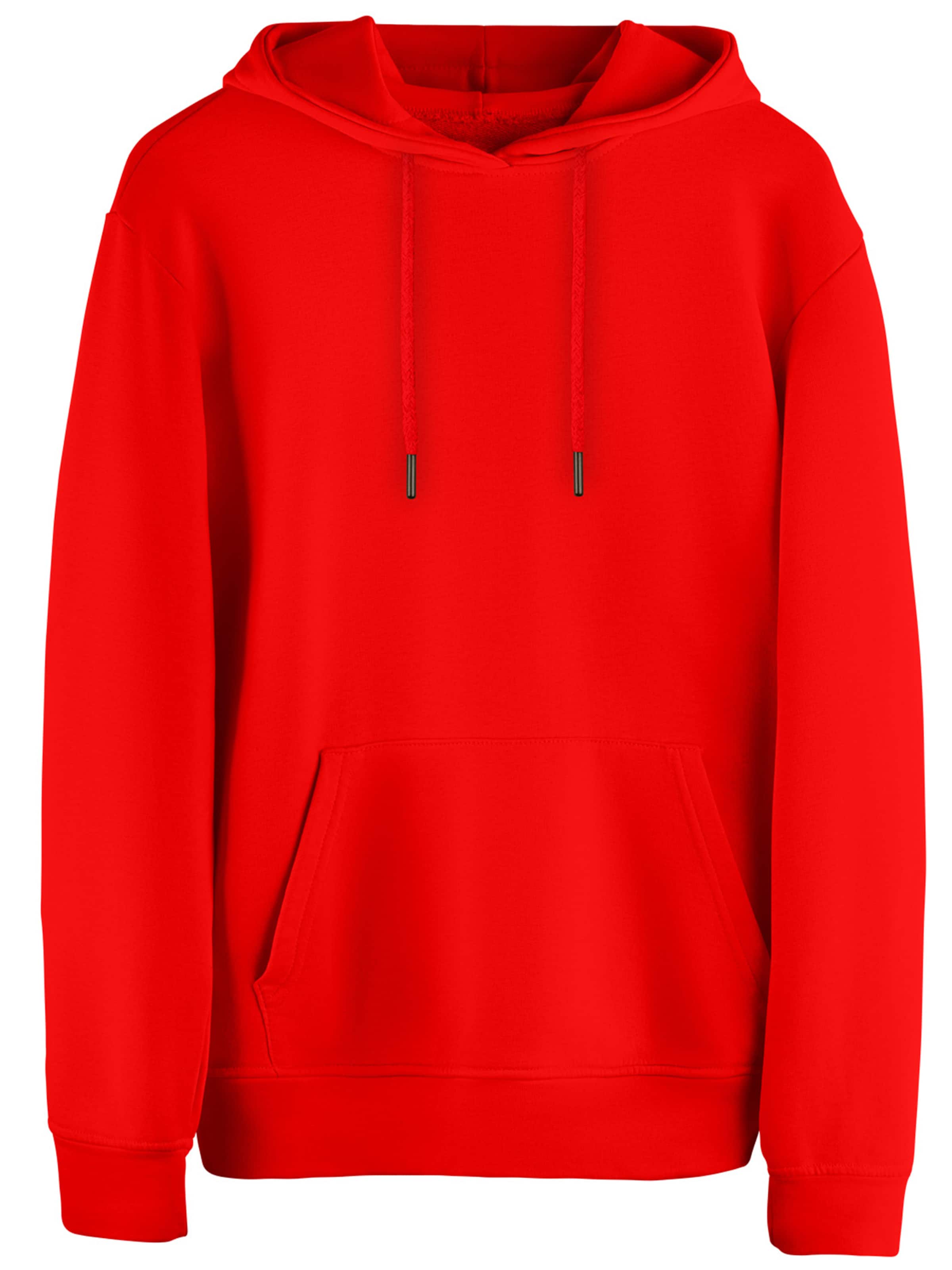 Felpa di Cotton Prime in rosso: frontale