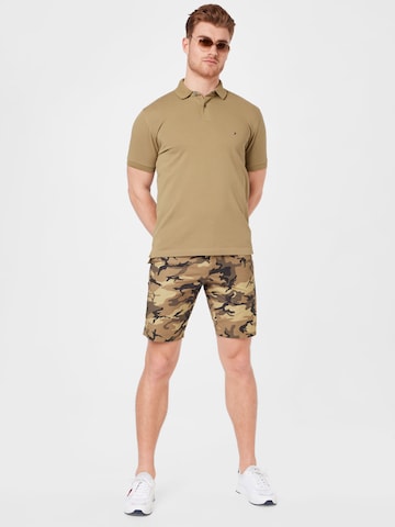 TOMMY HILFIGER Poloshirt in Beige