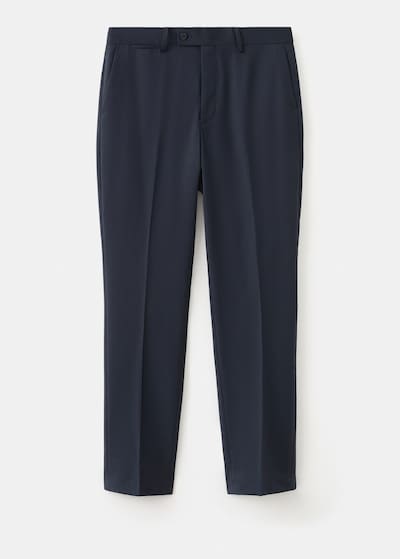 MANGO MAN Pleated Pants 'Turin' in Royal blue, Item view