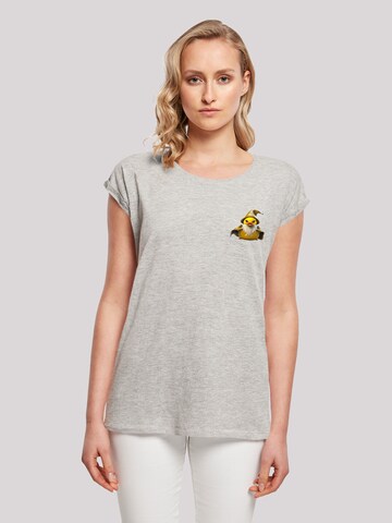 T-shirt 'Rubber Duck Wizard' F4NT4STIC en gris : devant