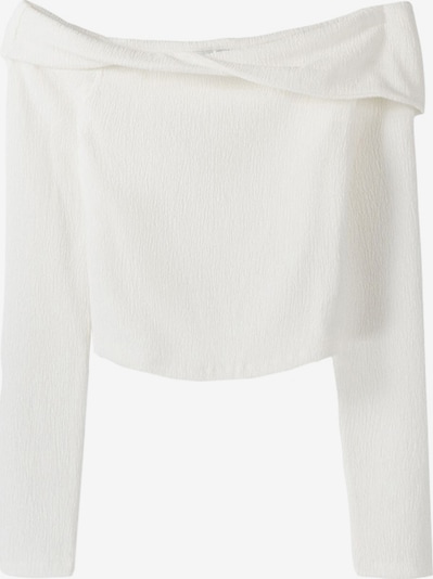 Bershka Shirt in weiß, Produktansicht