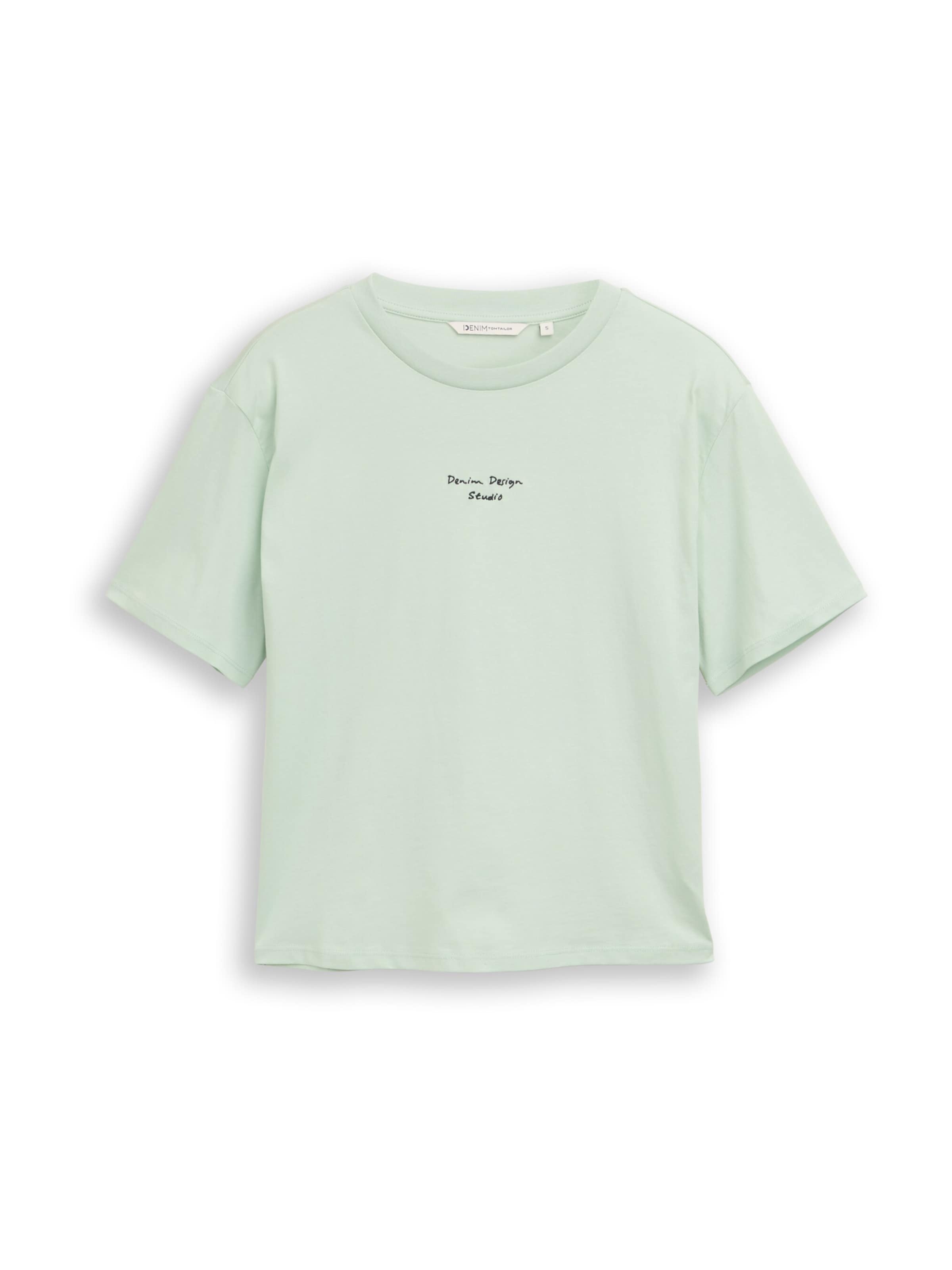 TOM TAILOR DENIM Shirt in Green: front