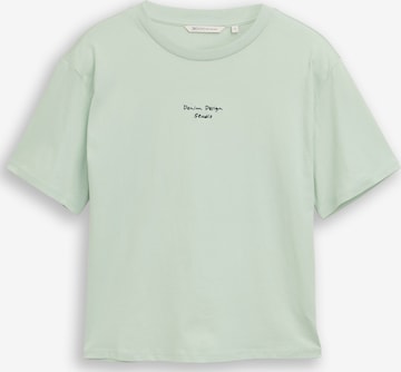 TOM TAILOR DENIM Shirt in Green: front