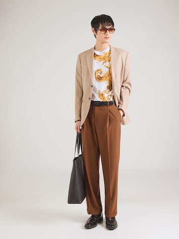 Versace Jeans Couture T-Shirt '80GAH6S0' in Weiß