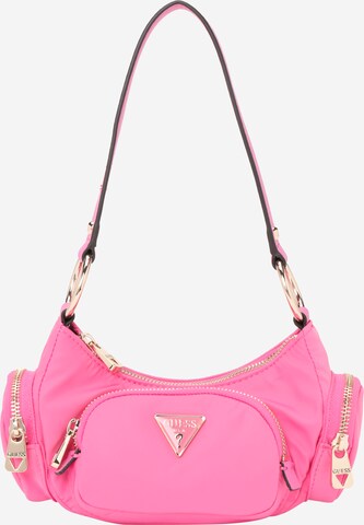 GUESS Чанта за през рамо 'GEMMA' в розово: отпред