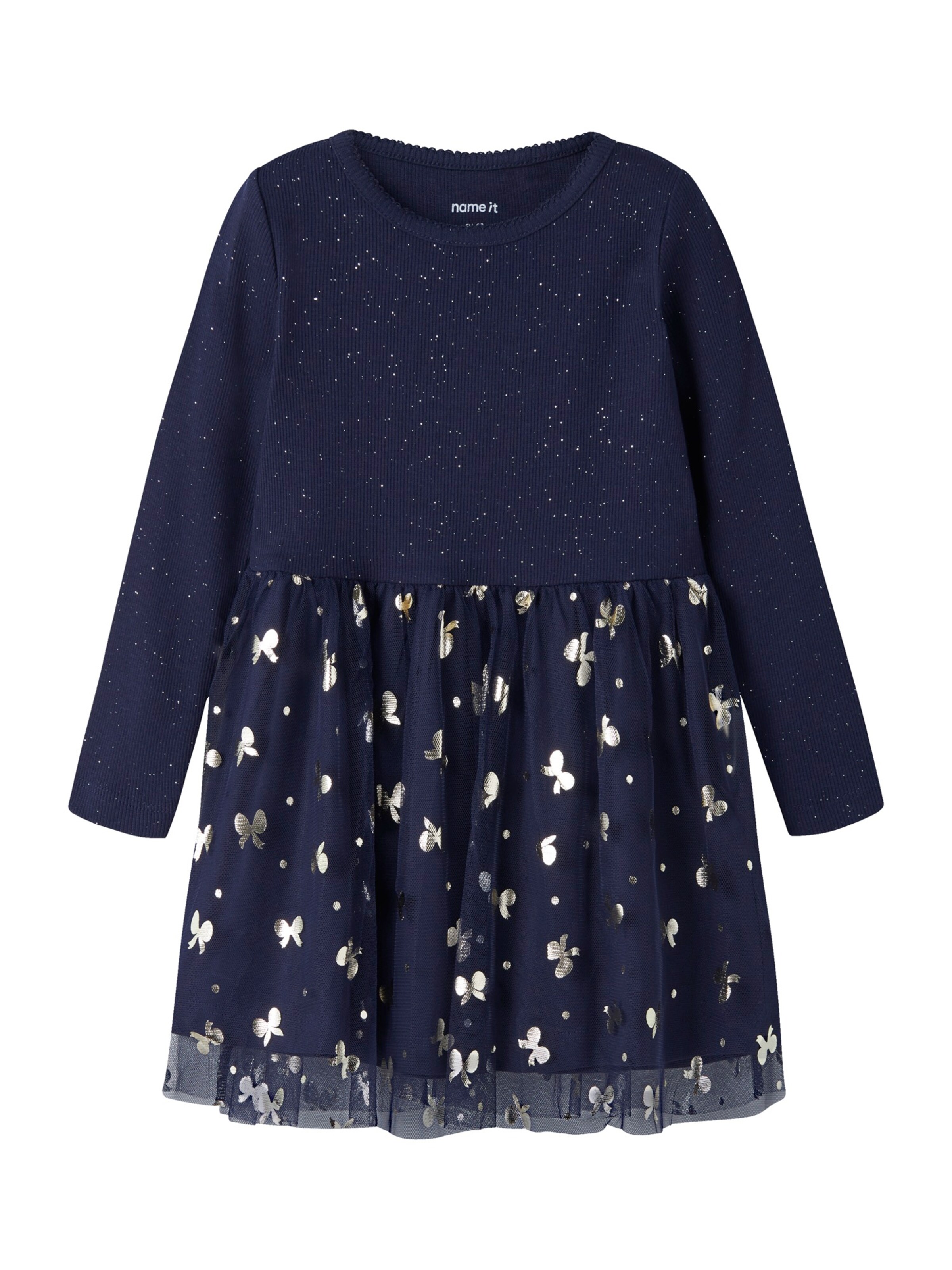 Rochie 'NMFROSALLY' de la NAME IT pe albastru: față