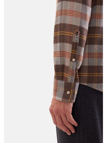 SEIDENSTICKER Slim fit Zakelijk overhemd in Bruin