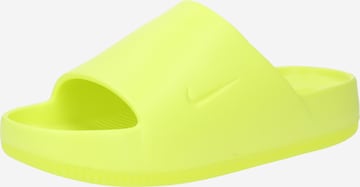 Nike SportswearNatikače s potpeticom 'Calm' - zelena boja: prednji dio