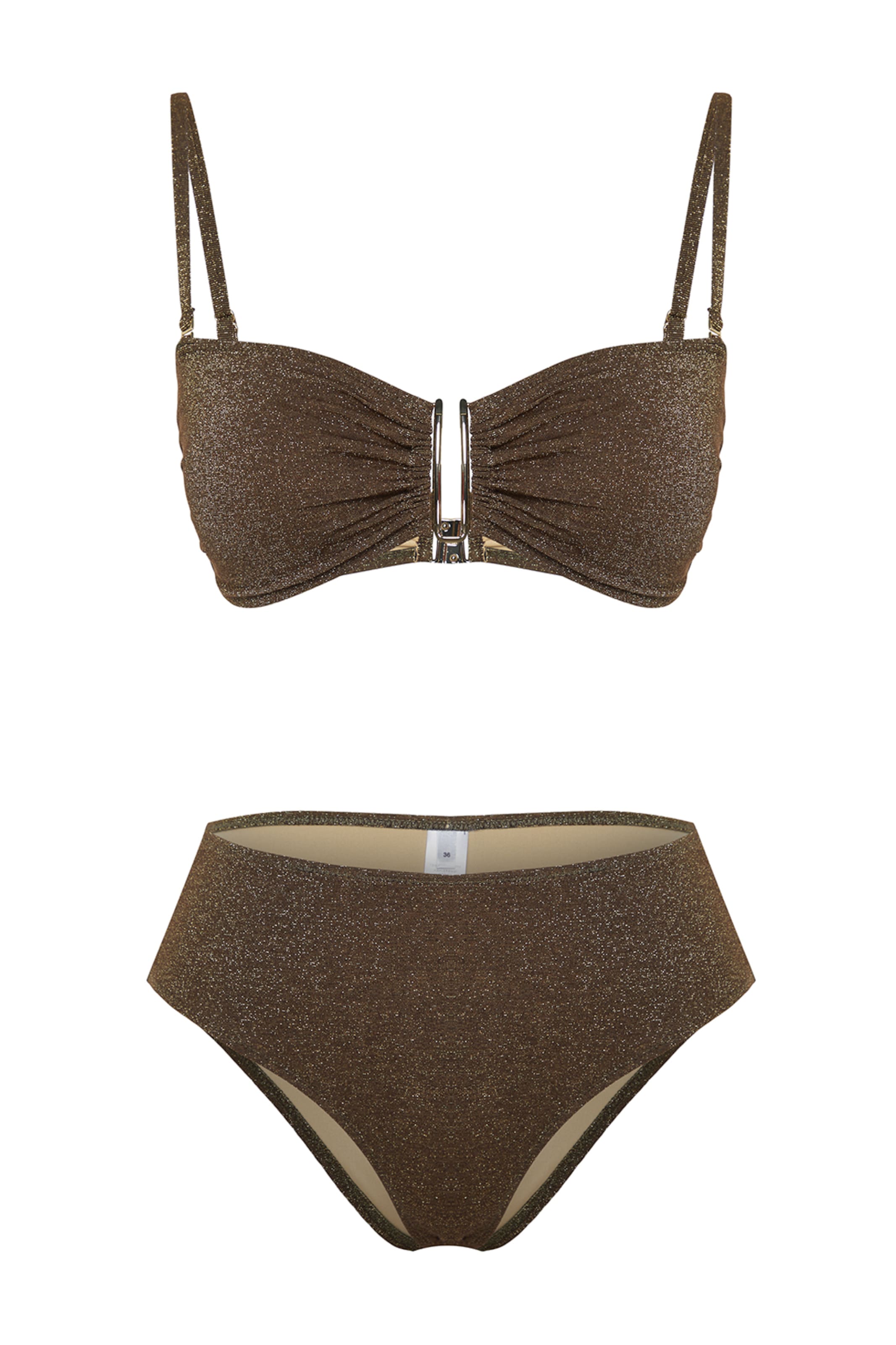 Trendyol Bikini in XS in Brown, Item view