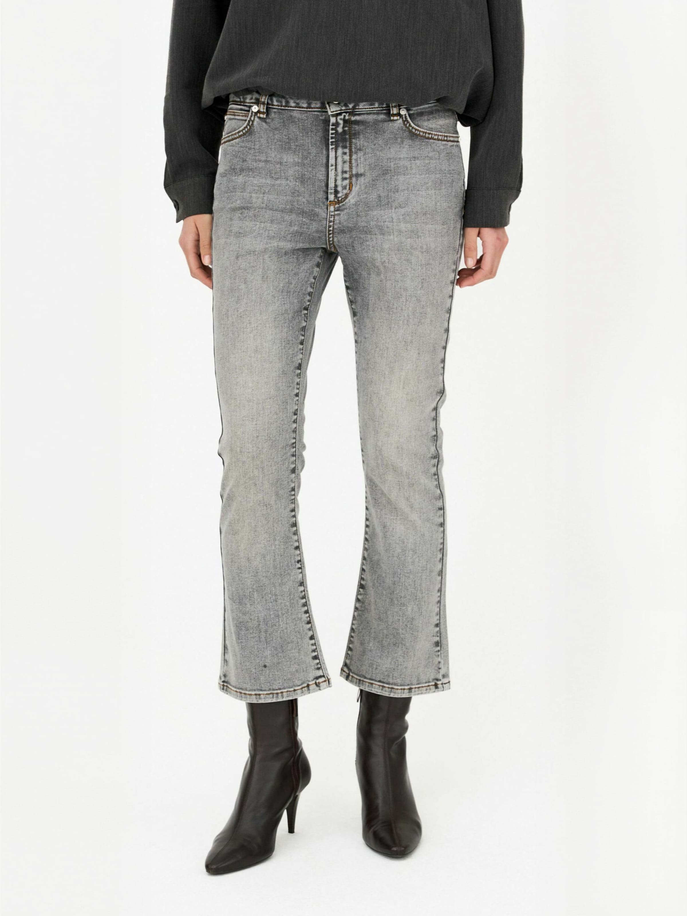Ivy Copenhagen Regular Jeans ' IVY-Johanna ' in Grau