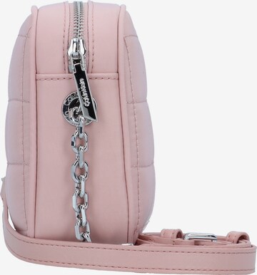 Calvin Klein - Bolso de hombro 'Re-Lock Quilt' en rosa