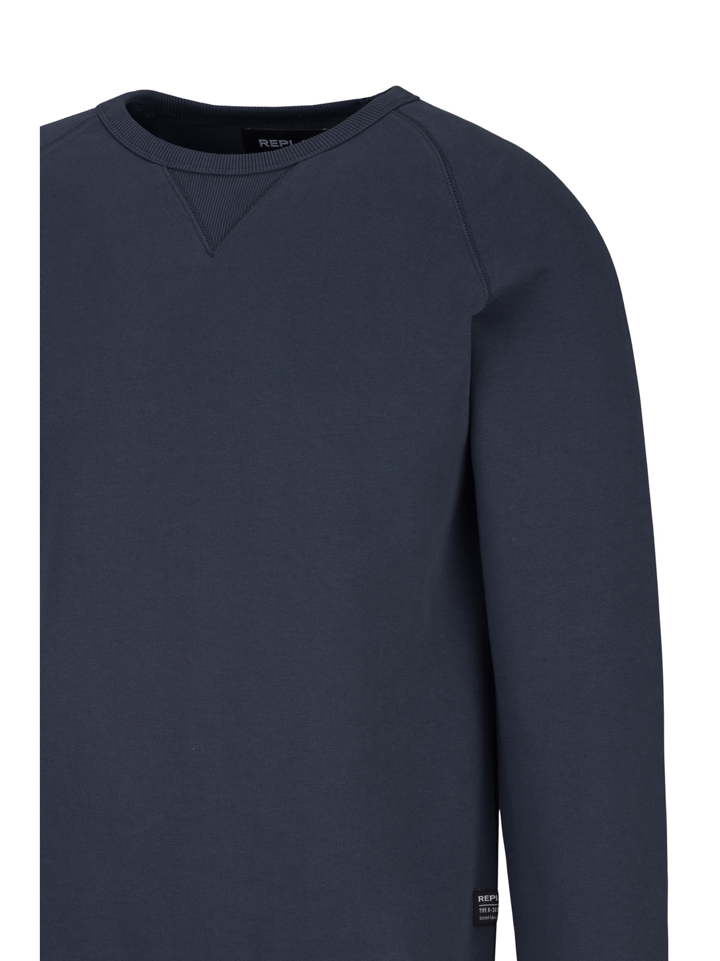 REPLAY Sweatshirt in Blauw