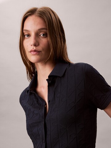 Chemisier Calvin Klein Jeans en bleu