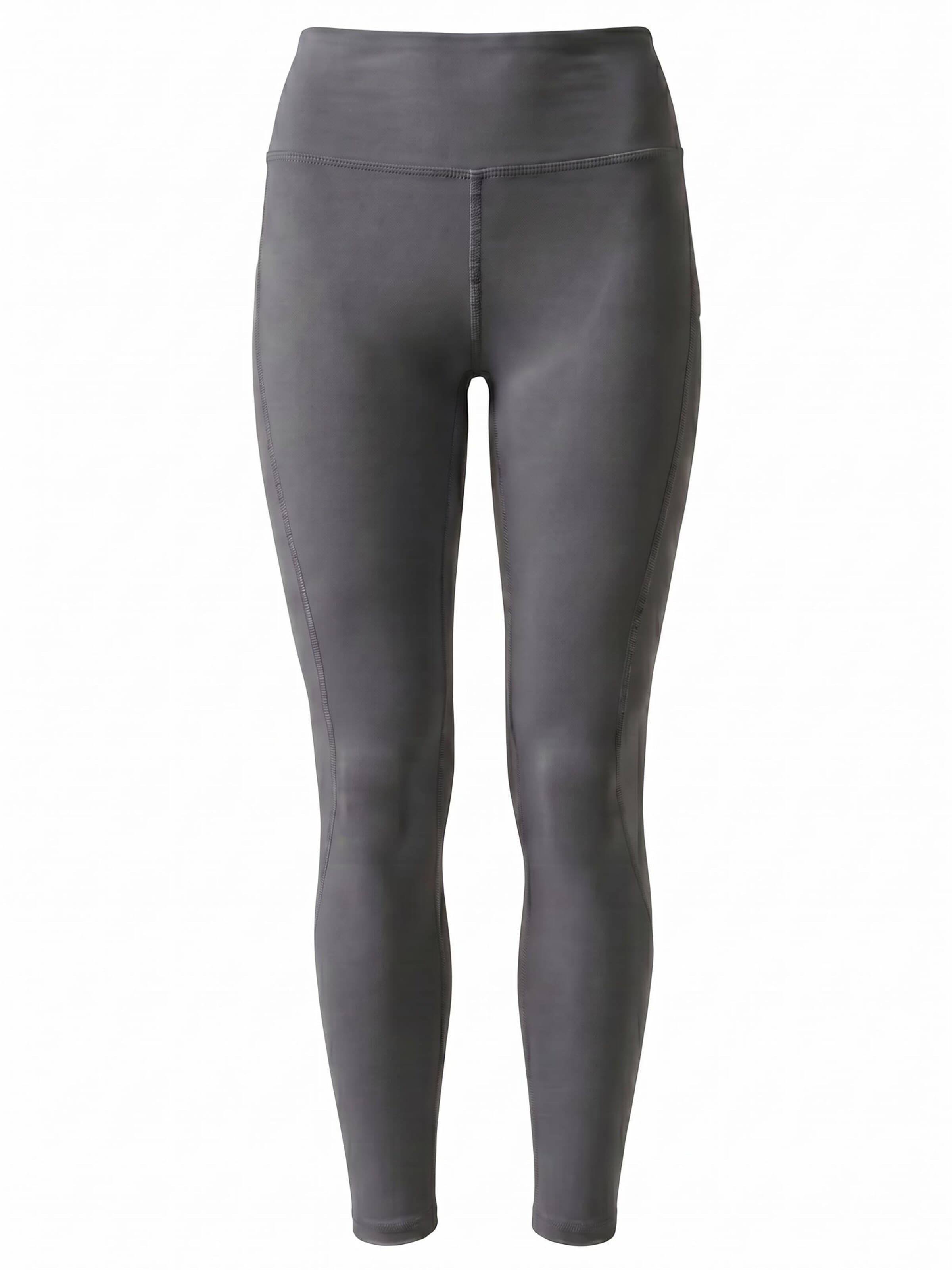 LOTUSCRAFTS Skinny Workout Pants 'BECCA Leggings' in Grey: front