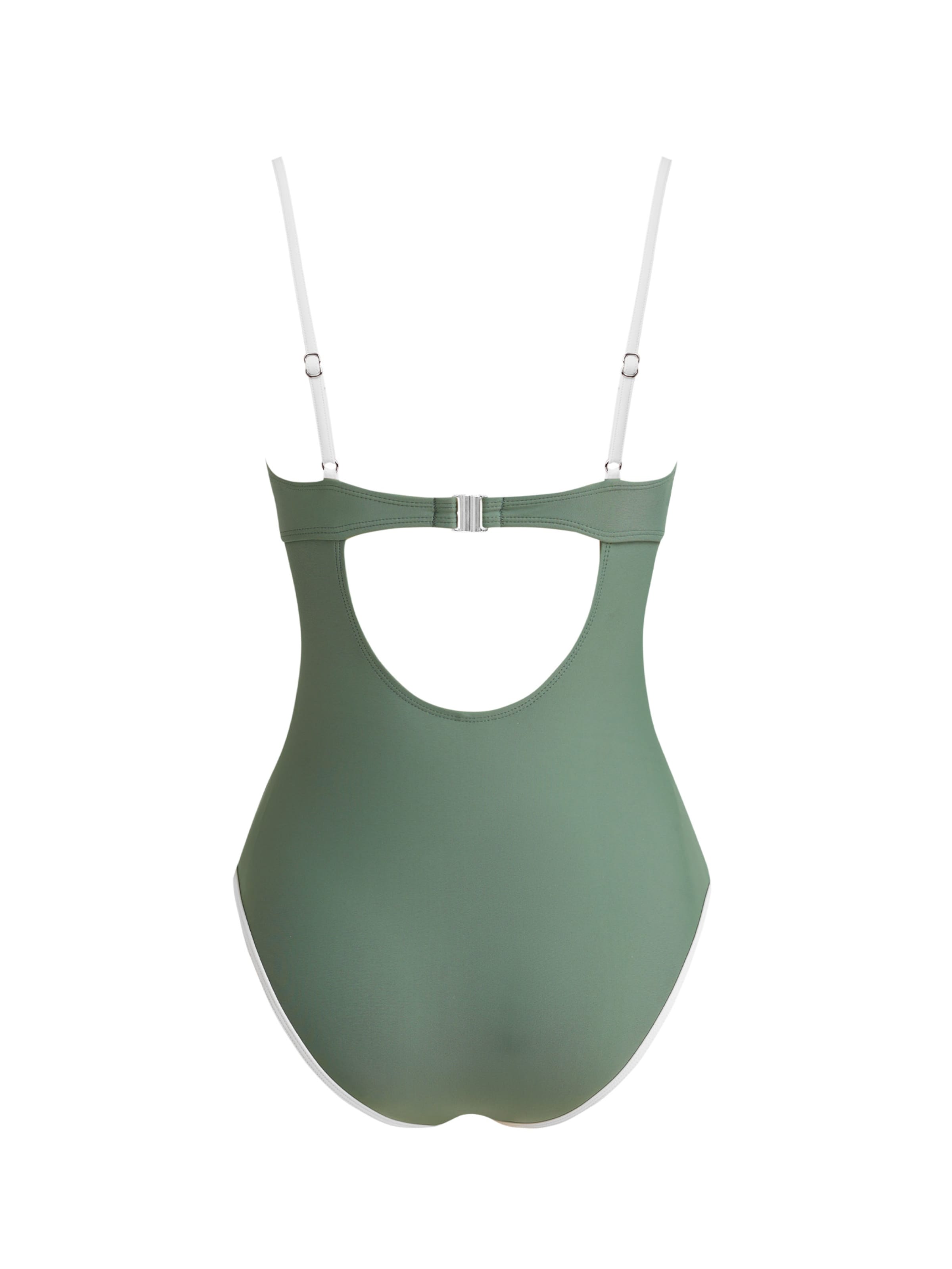 Cupshe Bralette Swimsuit 'DAA12E5C014QC' in Green