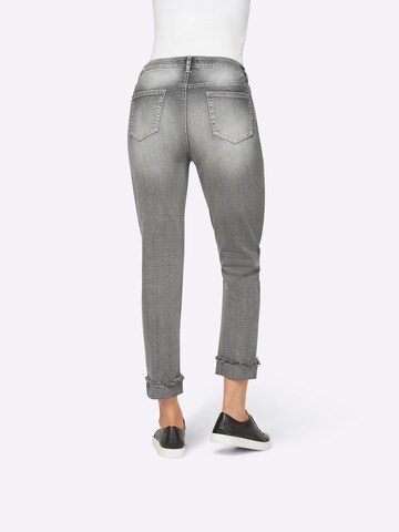 heine - Slimfit Calças de ganga em cinzento