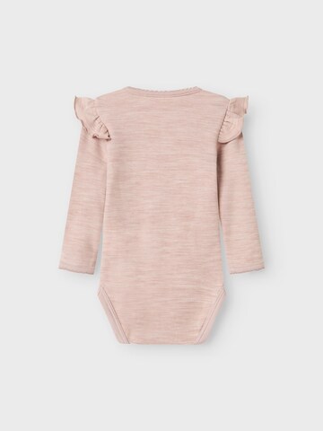 Barboteuse / body NAME IT en rose
