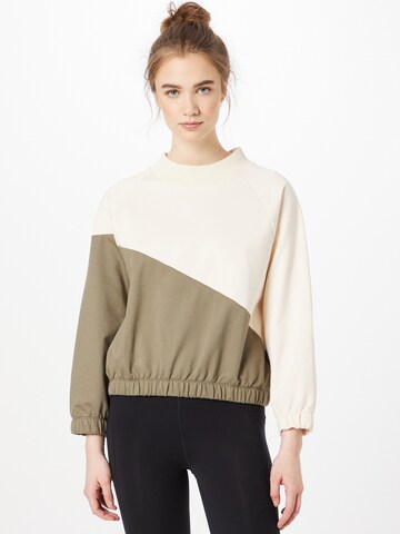 Degree Sweatshirt in Beige: front