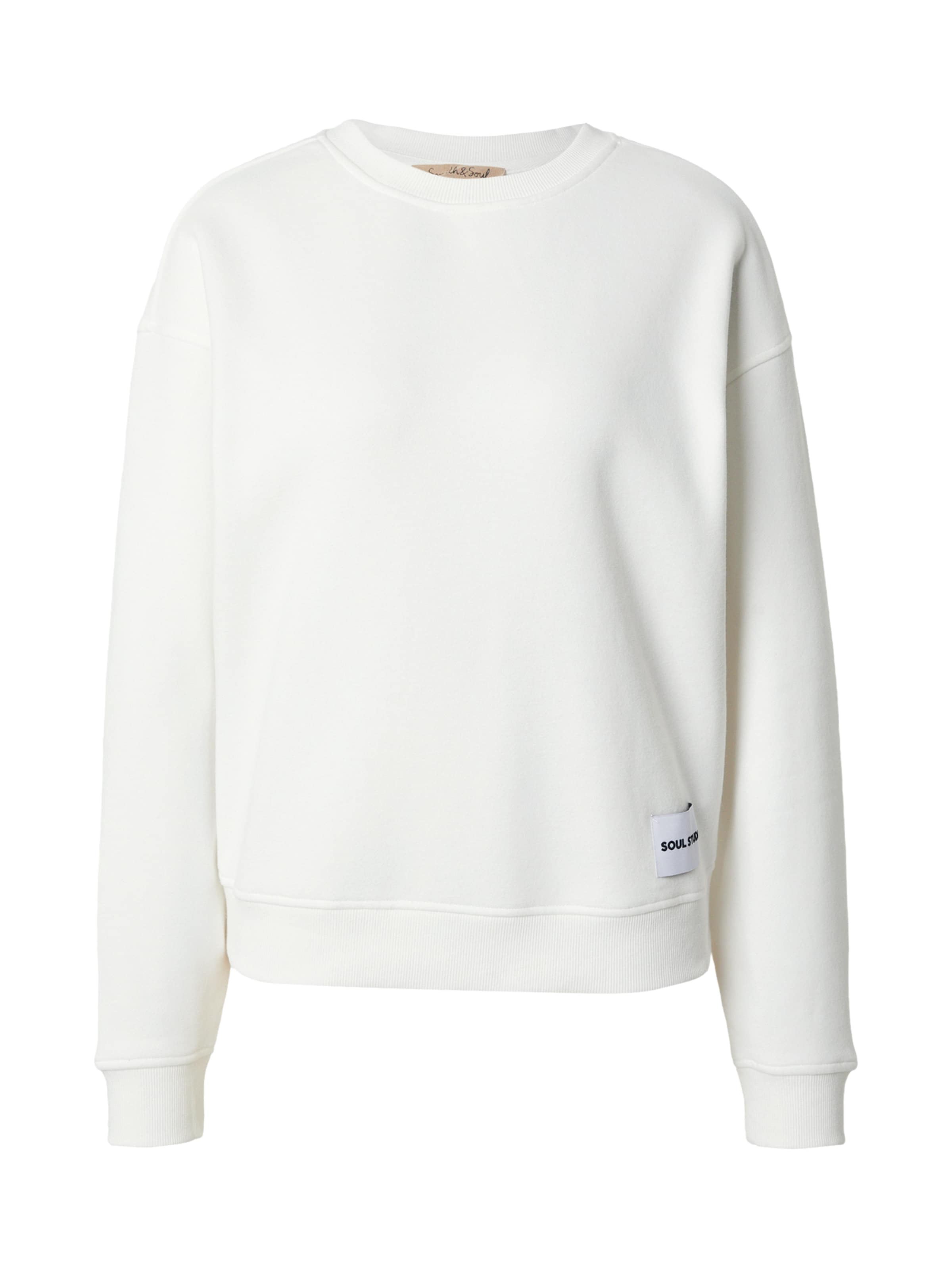 Smith&Soul Sweatshirt 'Soul Studio' in White: front